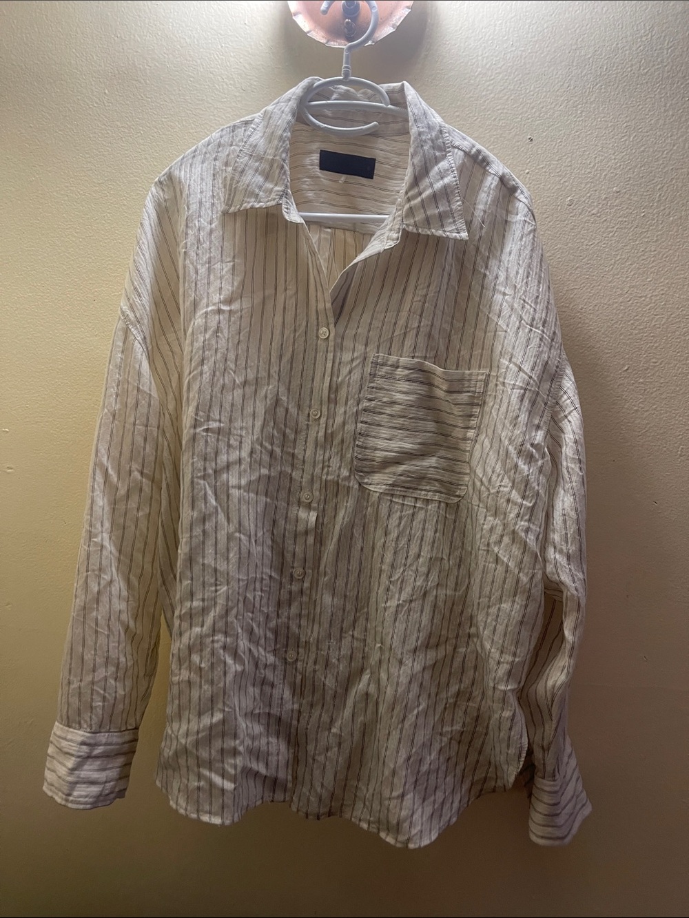 Zara Stripped button down shirt